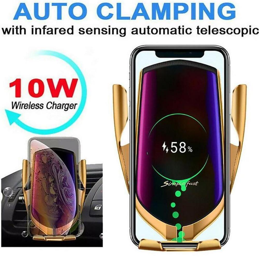 10W Wireless Car Charger & Phone Mount