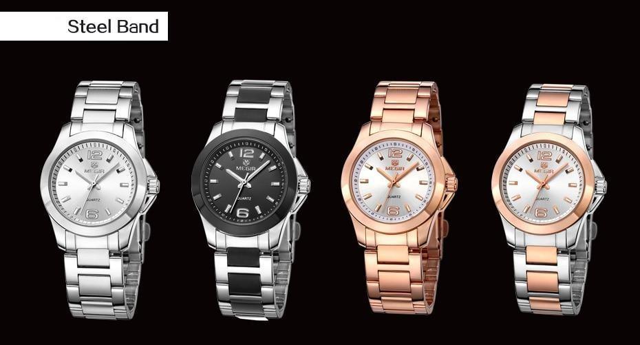 Cordell Christopher Women's Luxury Gold Rose Watch