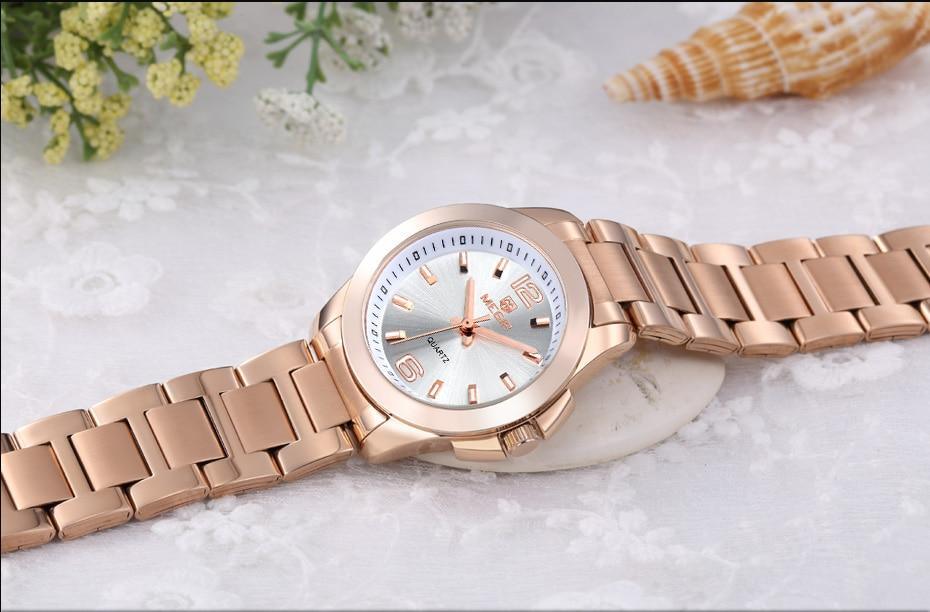 Cordell Christopher Women's Luxury Gold Rose Watch