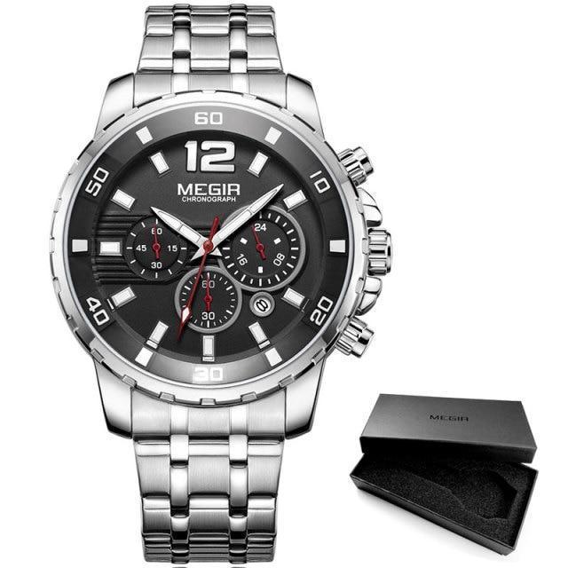 Cordell Christopher Men's Luxury Gold Business Watch