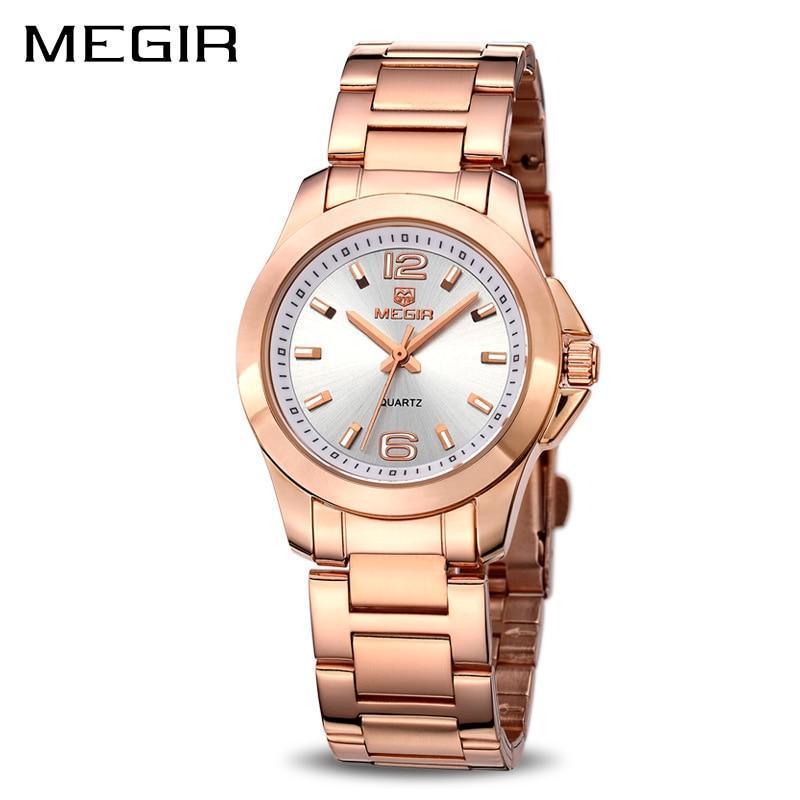 Cordell Christopher Women's Luxury Gold Rose Watch