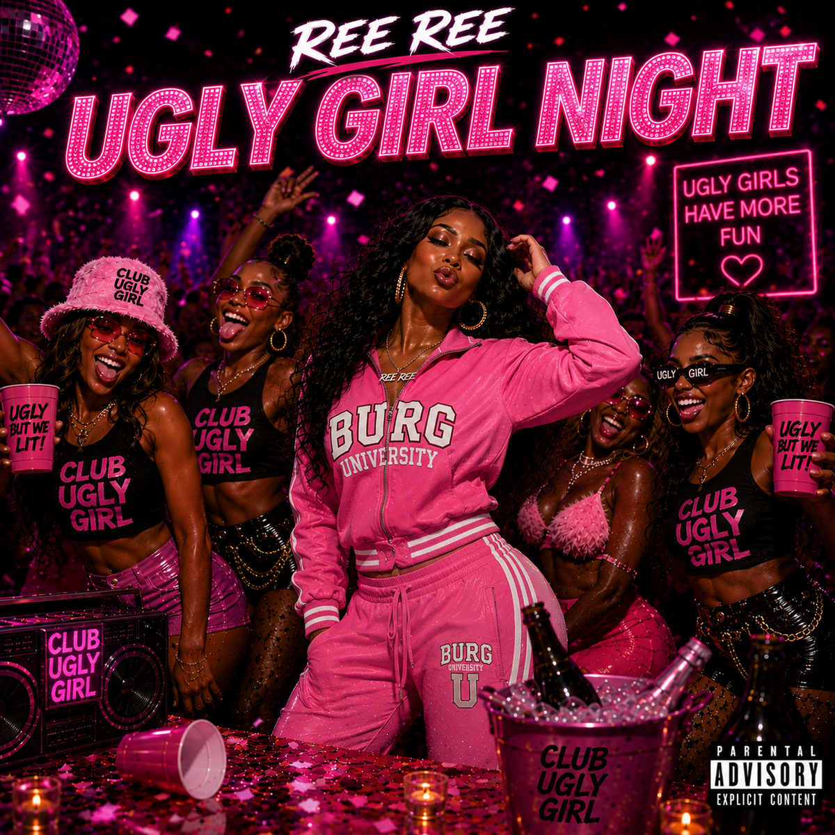Ugly Girl Night by Ree Ree cover art